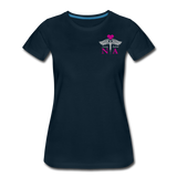 Nursing Assistant Flag Women’s Premium T-Shirt (CK1937) - deep navy