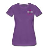 Nursing Assistant Women’s Premium T-Shirt CK1937 - purple