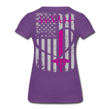 Nursing Assistant Women’s Premium T-Shirt CK1937 - purple