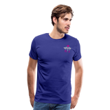 Nursing Assistant Flag Men's Premium T-Shirt (CK1937) - royal blue