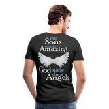 My Sons Were So Amazing Men's Premium T-Shirt - black