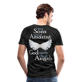 My Sons Were So Amazing Men's Premium T-Shirt - charcoal gray