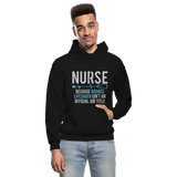Nurse Badass Gildan Heavy Blend Adult Hoodie - black