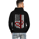Cardiovascular Technician Gildan Heavy Blend Adult Hoodie - black