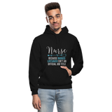 Nurse Badass 3 Gildan Heavy Blend Adult Hoodie - black