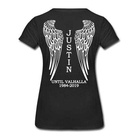 Justin 1984-2019 Women’s Premium T-Shirt - black