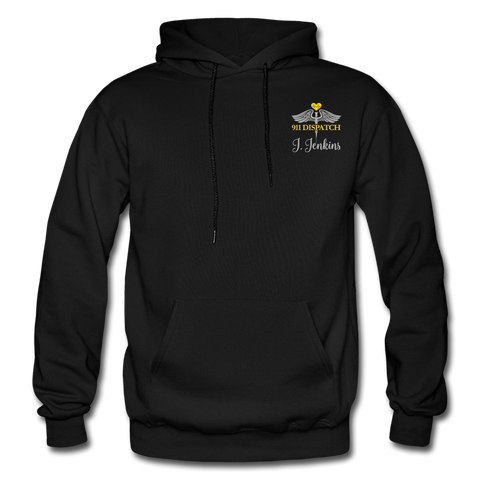 J. Jenkins Gildan Heavy Blend Adult Hoodie - black