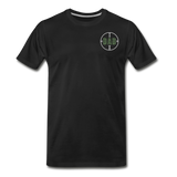 Hunting Flag Best Bucking Dad Ever Men's Premium T-Shirt (CK4118) - black