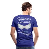 My Grandson Was So Amazing Men's Premium T-Shirt (CK1489) - royal blue