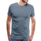 Men's Premium T-Shirt - steel blue