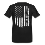 Aubrey Jaida Meadow Men's Premium T-Shirt Final - black