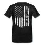 Aubrey Jaida Meadow Men's Premium T-Shirt Final - charcoal gray