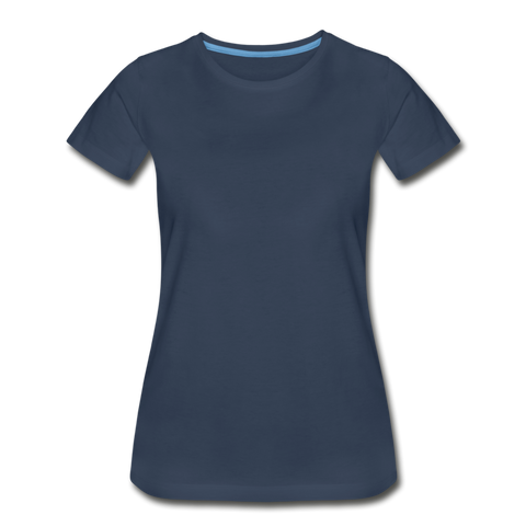 Christy Gray RN Women’s Premium Organic T-Shirt - navy