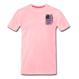 Nurse Flag Men's Premium T-Shirt (CK1809) - pink