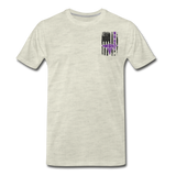 Nurse Flag Men's Premium T-Shirt (CK1809) - heather oatmeal