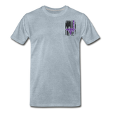 Nurse Flag Men's Premium T-Shirt (CK1809) - heather ice blue