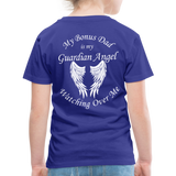 Bonus Dad Guardian Angel Toddler Premium T-Shirt - royal blue