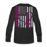 Men's Premium Long Sleeve T-Shirt - black