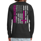 Men's Premium Long Sleeve T-Shirt - black
