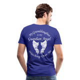 Granddaughter Guardian Angel Men's Premium T-Shirt (CK3574) - royal blue