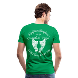 Granddaughter Guardian Angel Men's Premium T-Shirt (CK3574) - kelly green