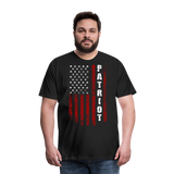 Patriot American Flag Men's Premium T-Shirt - black