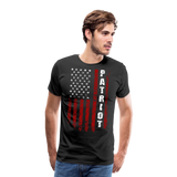 Patriot American Flag Men's Premium T-Shirt - black
