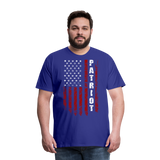 Patriot American Flag Men's Premium T-Shirt - royal blue