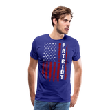 Patriot American Flag Men's Premium T-Shirt - royal blue