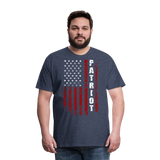 Patriot American Flag Men's Premium T-Shirt - heather blue