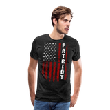 Patriot American Flag Men's Premium T-Shirt - charcoal gray