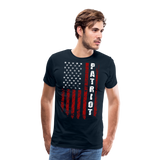 Patriot American Flag Men's Premium T-Shirt - deep navy