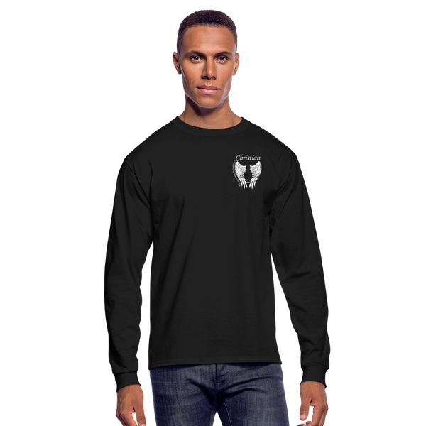 Christian My Son My Heart My Life Men's Long Sleeve T-Shirt - black