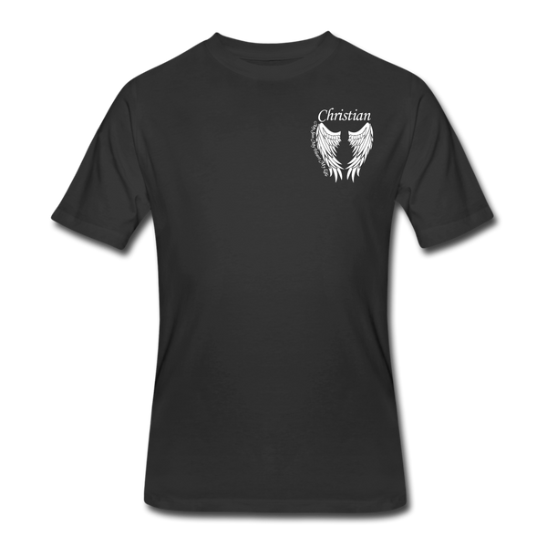 Christian My Son My Heart My Life Men’s 50/50 T-Shirt - black