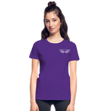 Brother Amazing Angel - Sister of an Angel Gildan Ultra Cotton Ladies T-Shirt - purple