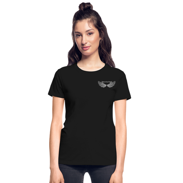 Brother Amazing Angel - Sister of an Angel Gildan Ultra Cotton Ladies T-Shirt - black