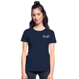 Brother Amazing Angel - Sister of an Angel Gildan Ultra Cotton Ladies T-Shirt - navy