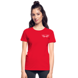 Brother Amazing Angel - Sister of an Angel Gildan Ultra Cotton Ladies T-Shirt - red