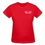Brother Amazing Angel - Sister of an Angel Gildan Ultra Cotton Ladies T-Shirt - red