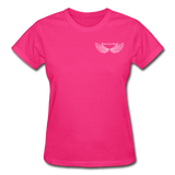 Brother Amazing Angel - Sister of an Angel Gildan Ultra Cotton Ladies T-Shirt - fuchsia