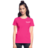 Brother Amazing Angel - Sister of an Angel Gildan Ultra Cotton Ladies T-Shirt - fuchsia