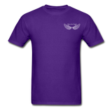 Brother Amazing Angel Sister of An Angel Gildan Ultra Cotton Adult T-Shirt - purple