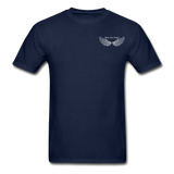 Brother Amazing Angel Sister of An Angel Gildan Ultra Cotton Adult T-Shirt - navy