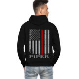 Piper Gildan Heavy Blend Adult Hoodie - black