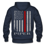 Piper Gildan Heavy Blend Adult Hoodie - navy