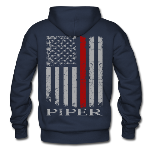 Piper Gildan Heavy Blend Adult Hoodie - navy