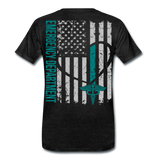 Emergency Department Shannon Men's Premium T-Shirt - charcoal gray