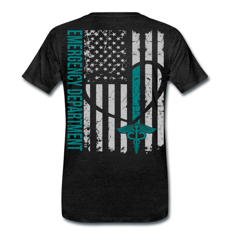 Emergency Department Shannon Men's Premium T-Shirt - charcoal gray