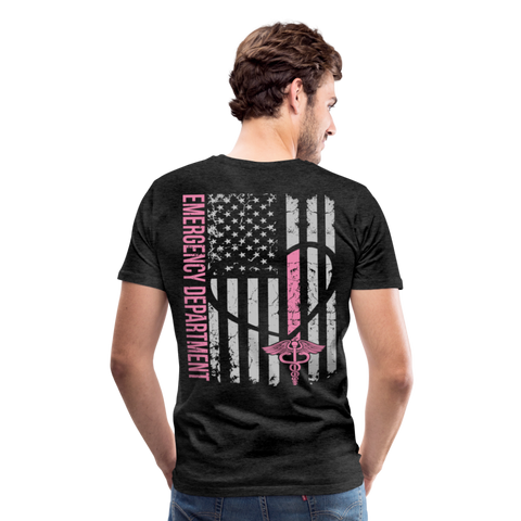 Shay Men's Premium T-Shirt - charcoal gray