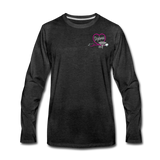 Stephanie RN Emergency Nurse Men's Premium Long Sleeve T-Shirt - charcoal gray